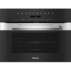 Miele H 7240 BM Εντοιχιζόμενος Φούρνος Μικροκυμάτων με Grill 43lt Μαύρος